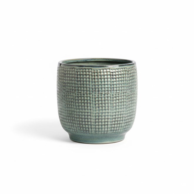 Kyoto Egg Pot Green 30 x 28.5cm Large