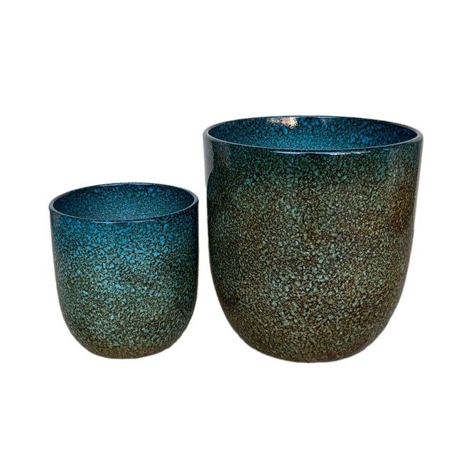 Pot Montclair- Blue 17 x 17cm - Small