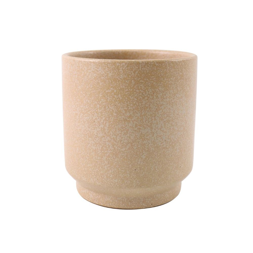 Yoko Pedestal Pot Natural 15 x 16cm - Small