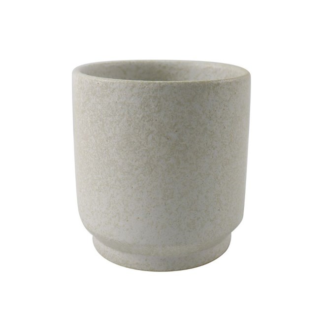 Yoko Pedestal Pot White 23 x 21cm - Large