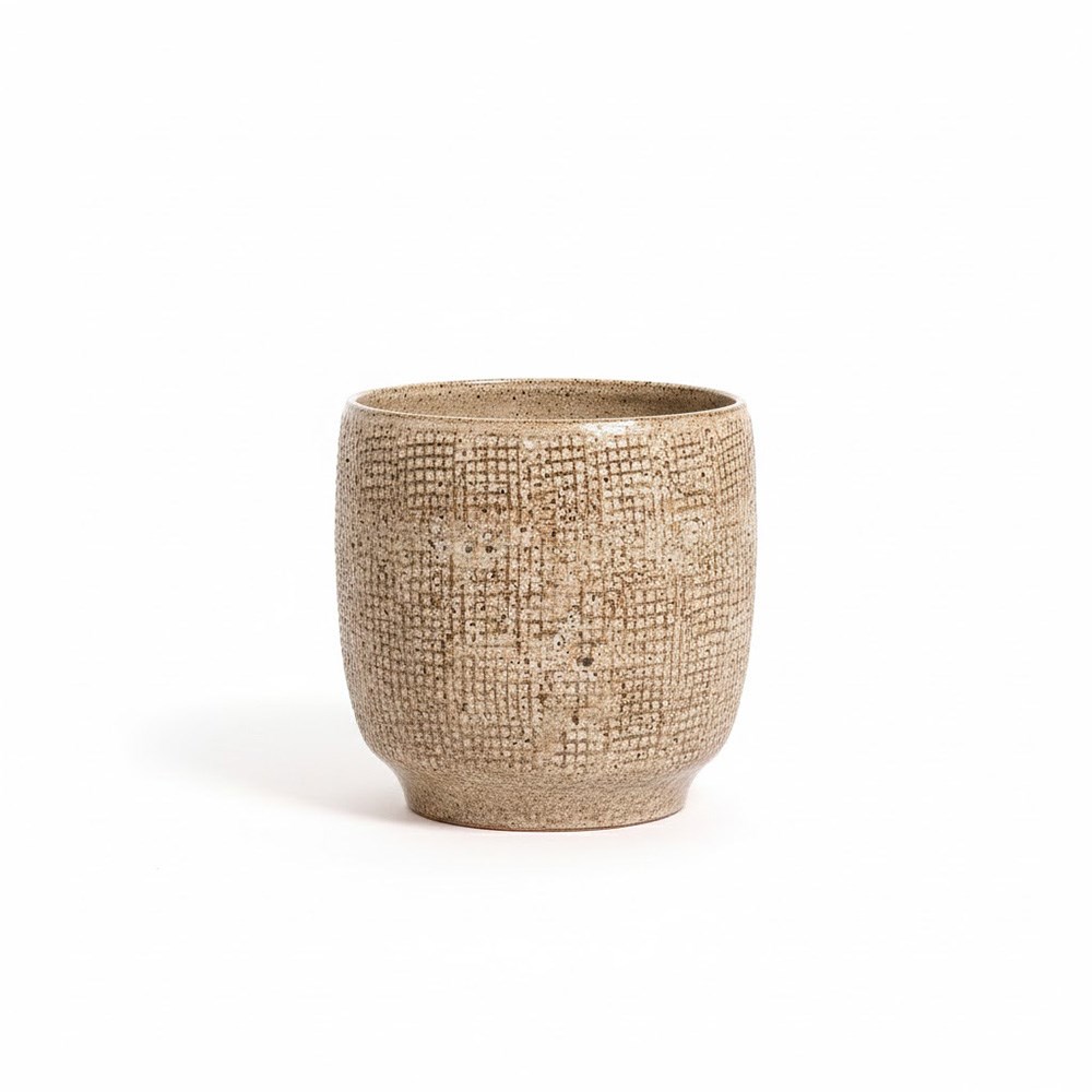 Kyoto Egg Pot Natural 16 x 16.5cm Small