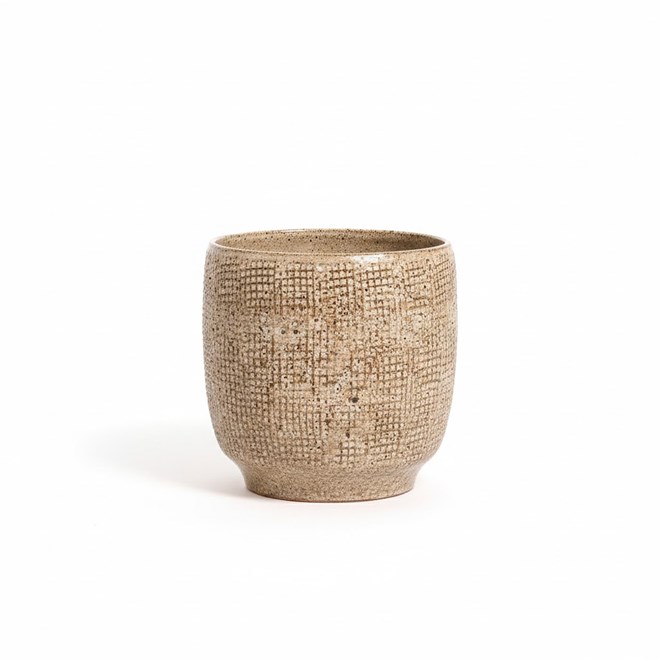 Kyoto Egg Pot Natural 16 x 16.5cm Small