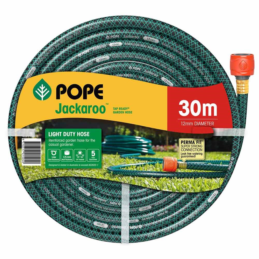 Pope Jackaroo 12mm x 30m Tap Ready Hose