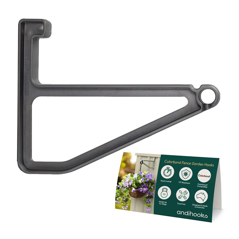 Andihooks® Vista Monument Colorbond Fence Hooks
