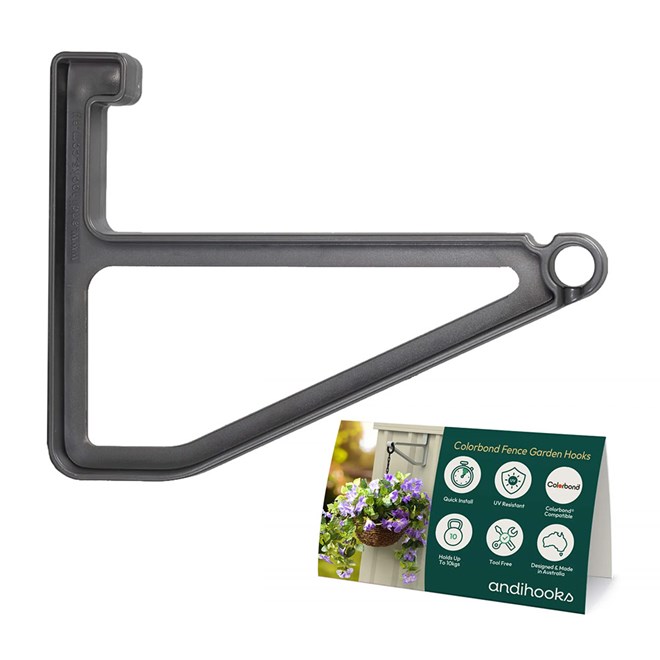 Andihooks® Vista Monument Colorbond Fence Hooks