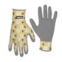 Cyclone Patterned Gloves Dipped Bees - Medium