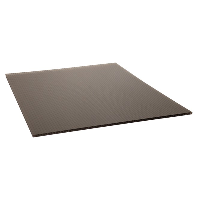 Laserlite Multiwall Polycarbonate Sheet Bronze Tint 4000mm x 1050mm