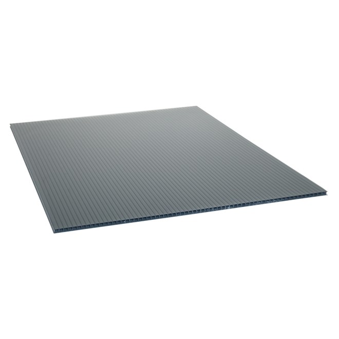 Laserlite Multiwall Polycarbonate Sheet Grey Tint 5000mm x 1050mm