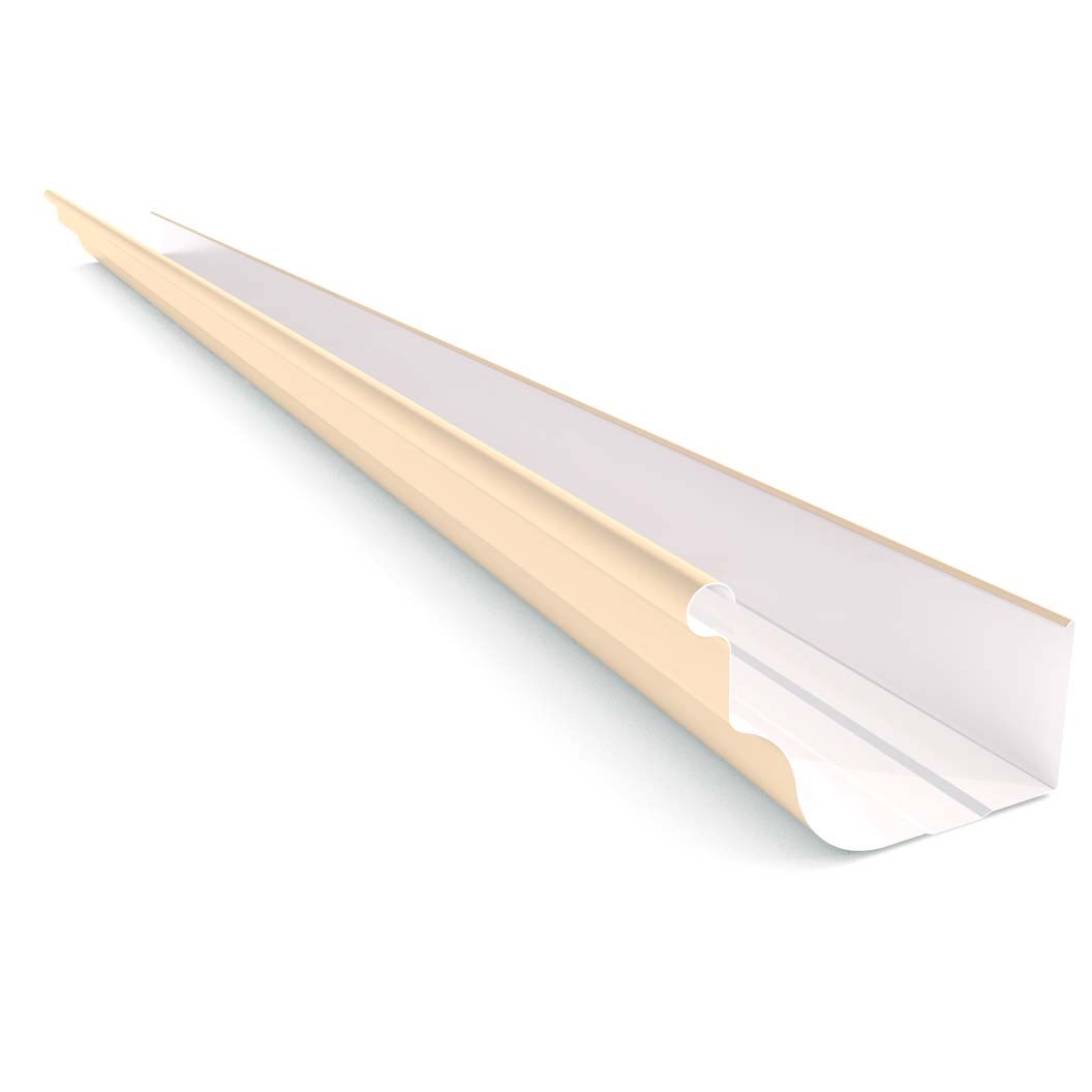 OG Gutter 125 Ribbed Smooth Cream