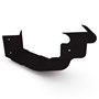 OG Gutter 125 Ribbed External Cast Angle Ebony