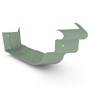 OG Gutter 125 Ribbed External Cast Angle Mist Green