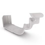 OG Gutter 125 Ribbed Internal Cast Angle Gull Grey