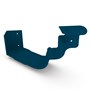 OG Gutter 125 Ribbed Internal Cast Angle Mountain Blue