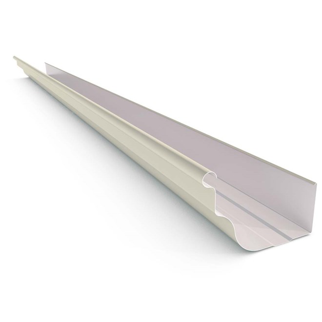 OG Gutter 125 Ribbed Moss Vale Sand