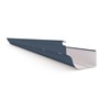 OG Gutter 125 Ribbed Slotted Dark Stone