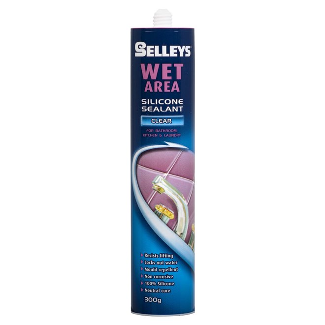 Wet Area Clear Silicone 300g