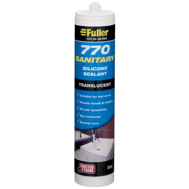 HB Fuller Clear Sanitary Silicone 300g