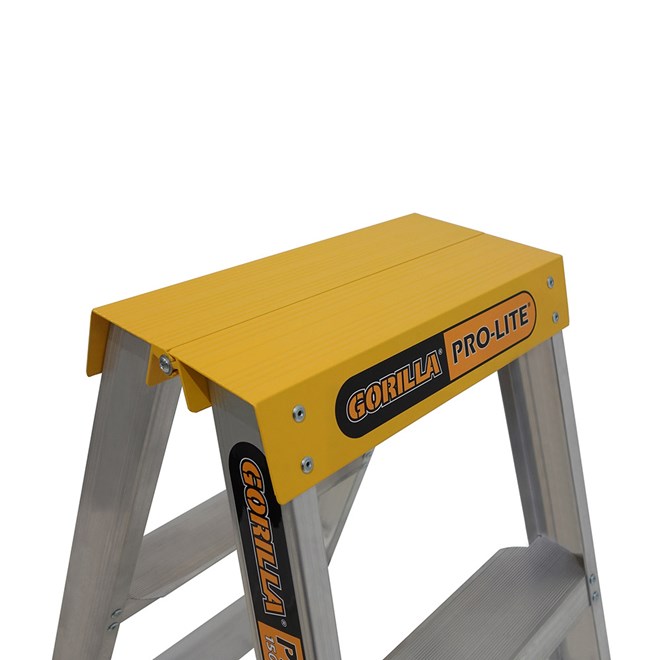 Gorilla 6 Step Double Sided Pro-Lite® Aluminium Ladder
