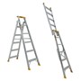 Gorilla 6 Step Pro-Lite® Aluminium Dual Purpose Ladder