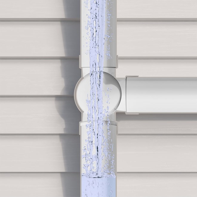 3-Way Water Diverter 90mm