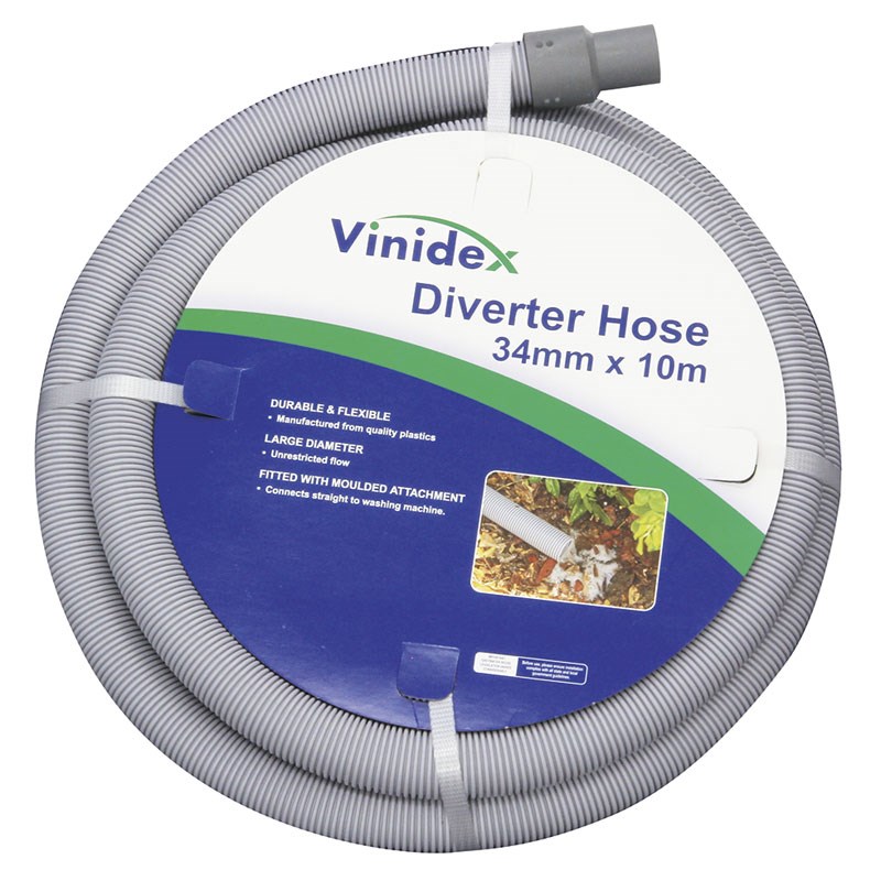Vinidex 50mm x 20m Unslotted Diverter Hose