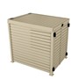 Slat Pool Pump Cover 1200 x 1134 x 982mm Merino Double Door With Lid