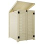 Slat Pool Pump Cover 1200 x 1489 x 982mm Primrose Double Door With Lid