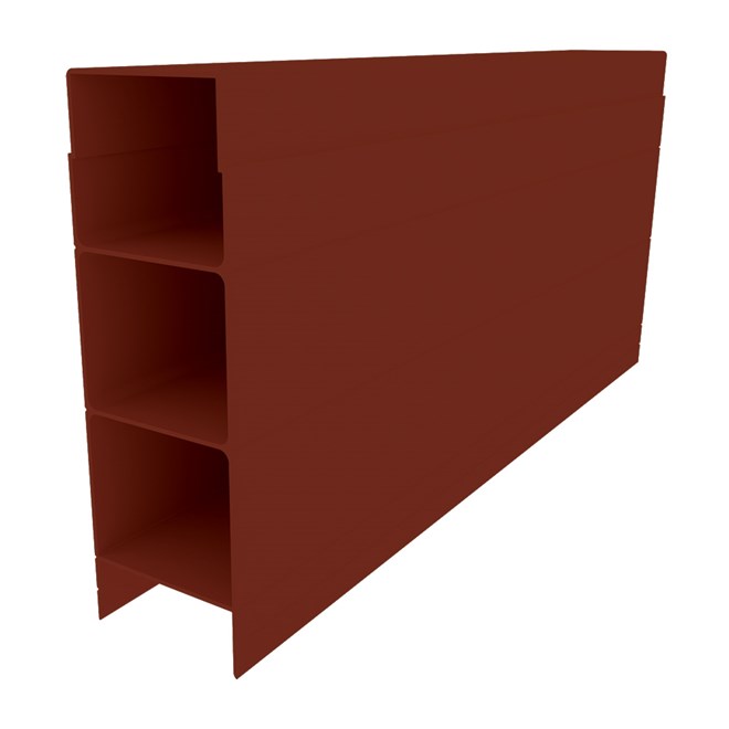 Aluminium Plinth Heritage Red 150x50x2350mm