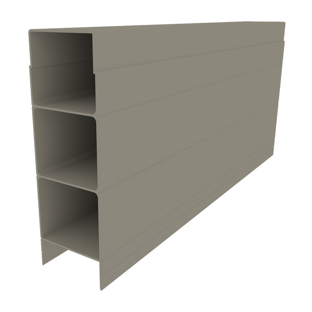 Aluminium Plinth Birch 150x50x3120mm