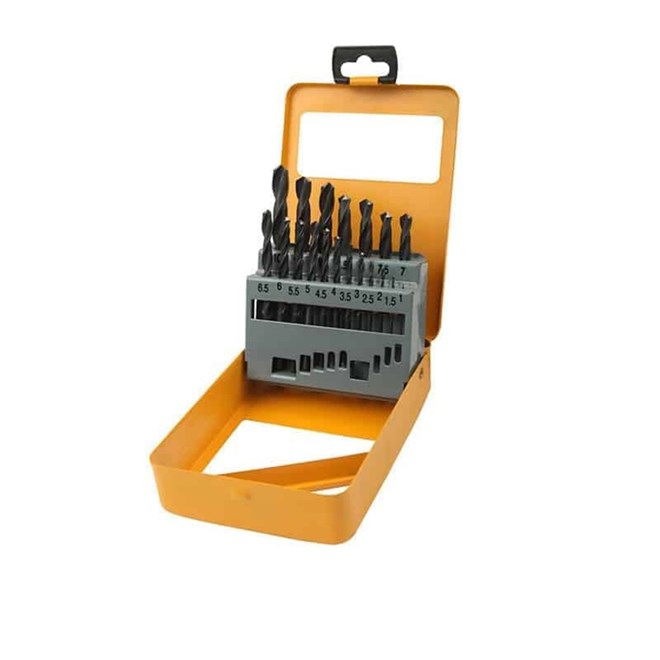 Tolsen 19pc HSS Twist Drill Bit Set