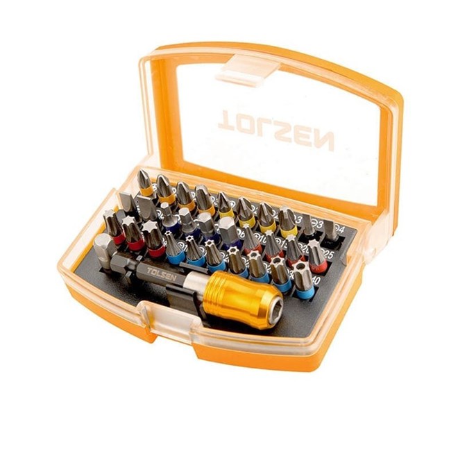 Tolsen 32pc Screwdriver Bit Set