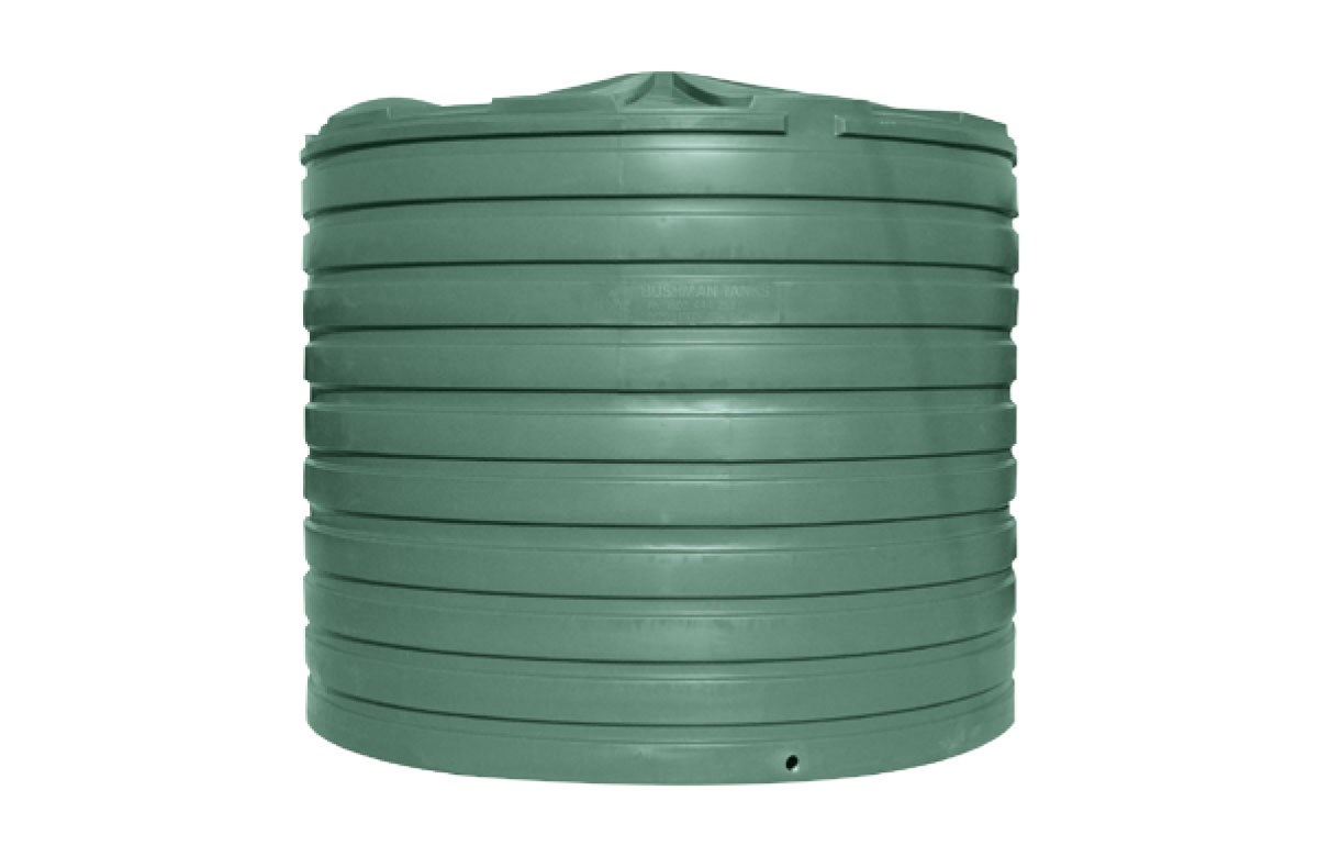 Round Poly Tank 22,700L, Rivergum