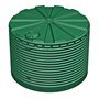 Corrugated Round Poly Water Tank 27000L Banyan Brown