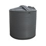 Corrugated Round Water Tank 5400L Gun Metal Grey
