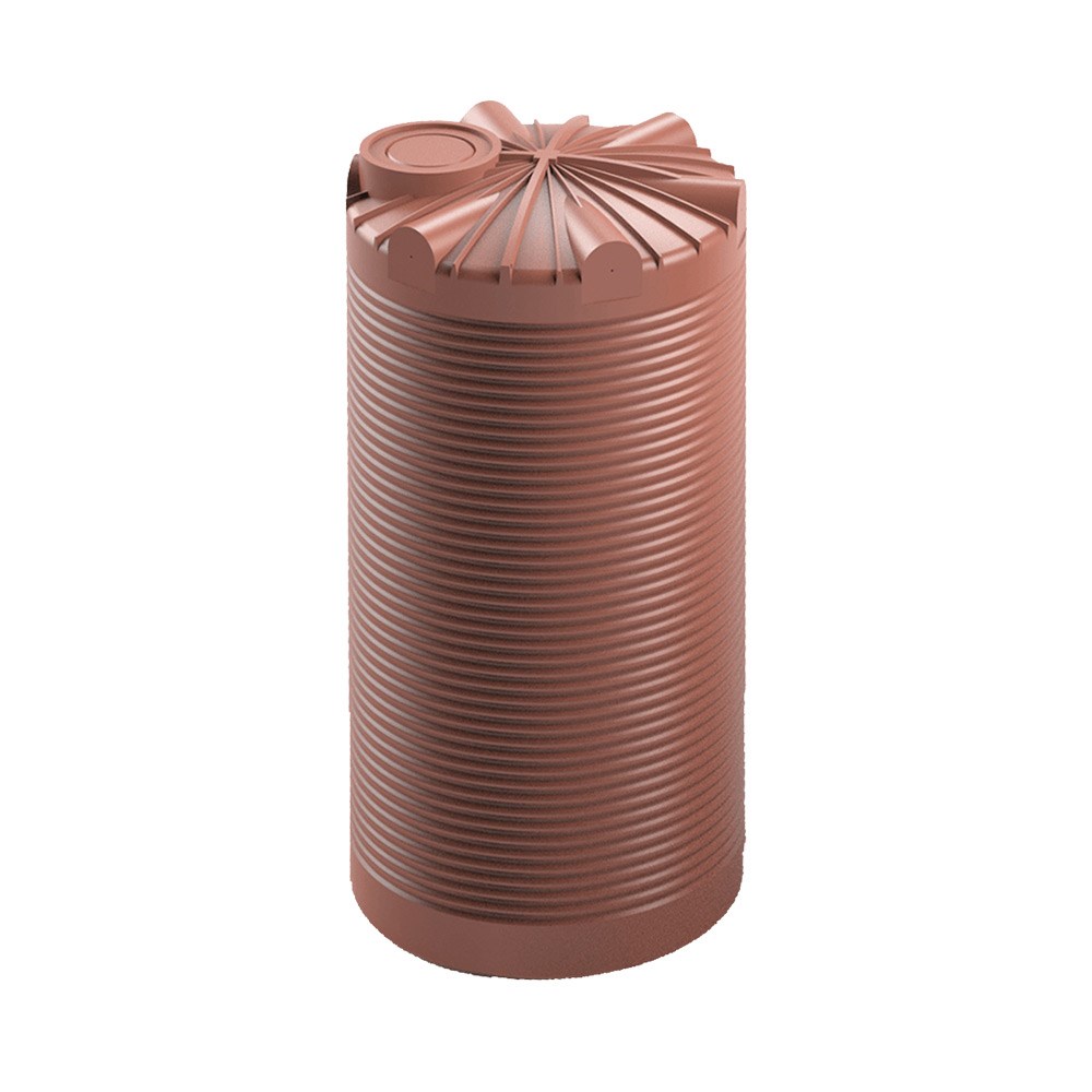 Hybrid Round Poly Tank 1000L Birch