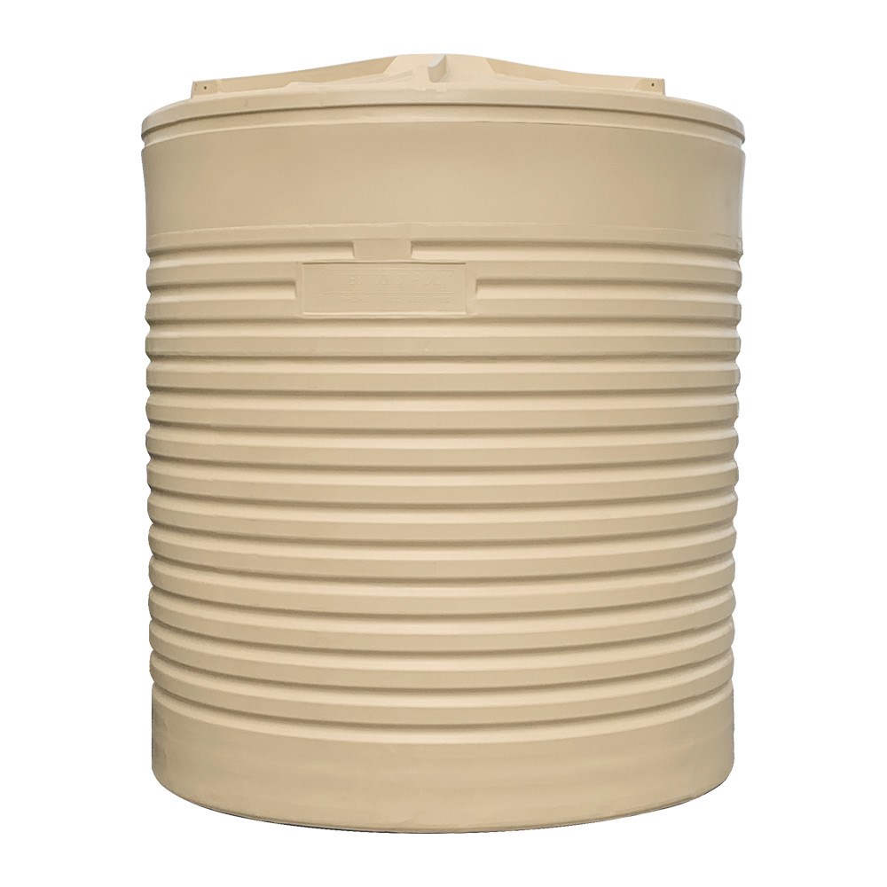 Poly Water Tank 10000L Armor Grey