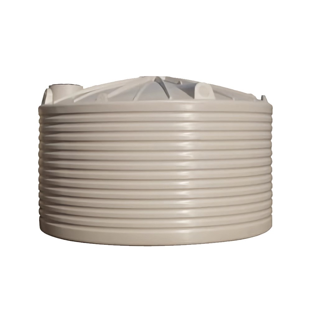 Round Poly Water Tank 23000L Beige