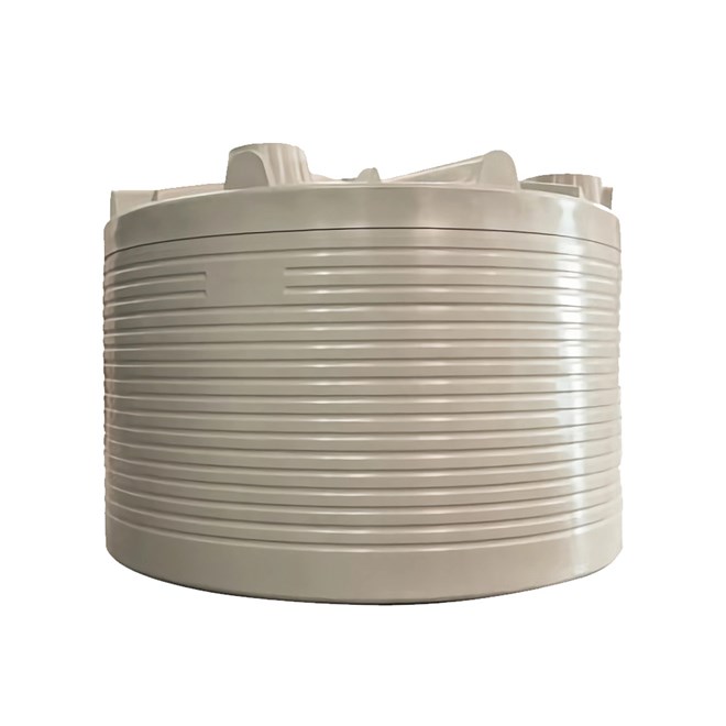 Round Poly Water Tank 38000L Slate Grey