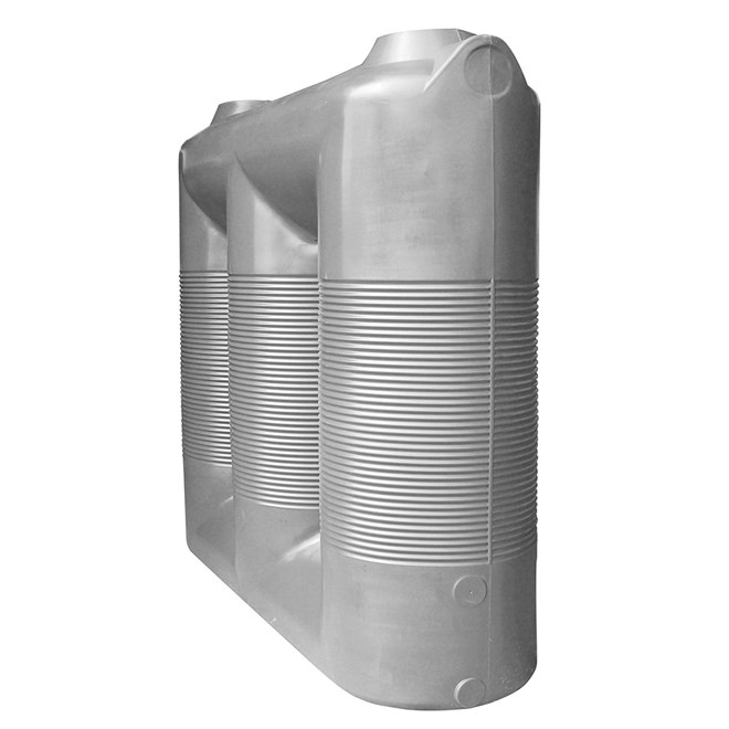 Slimline Poly Water Tank 2500L Snowdrift