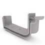 Quad Gutter Low Front 115 Internal Two Piece Cast Angle 90° Birch
