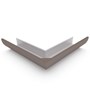 Quarter Round Gutter External Mitre Banyan Brown