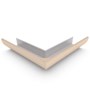 Quarter Round Gutter External Mitre Merino