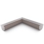 Quarter Round Gutter Internal Mitre Banyan Brown