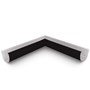 Quarter Round Gutter Internal Mitre Ebony