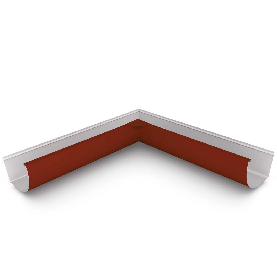 Quarter Round Gutter Internal Mitre Heritage Red