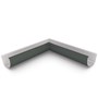 Quarter Round Gutter Internal Mitre Slate Grey
