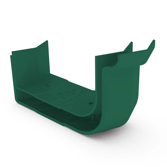 Quad Gutter 115 External Two Piece Cast Angle 135° Caulfield Green