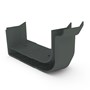 Quad Gutter 115 External Two Piece Cast Angle 135° Slate Grey
