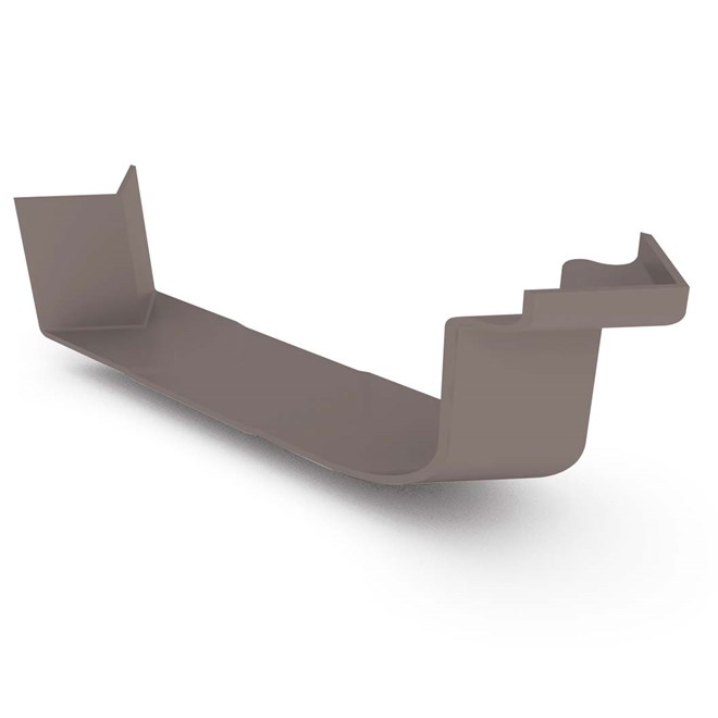 Quad Gutter 115 External Cast Angle 90° Banyan Brown