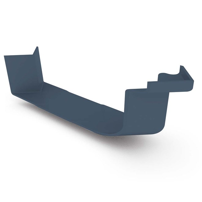 Quad Gutter 115 External Cast Angle 90° Dark Stone